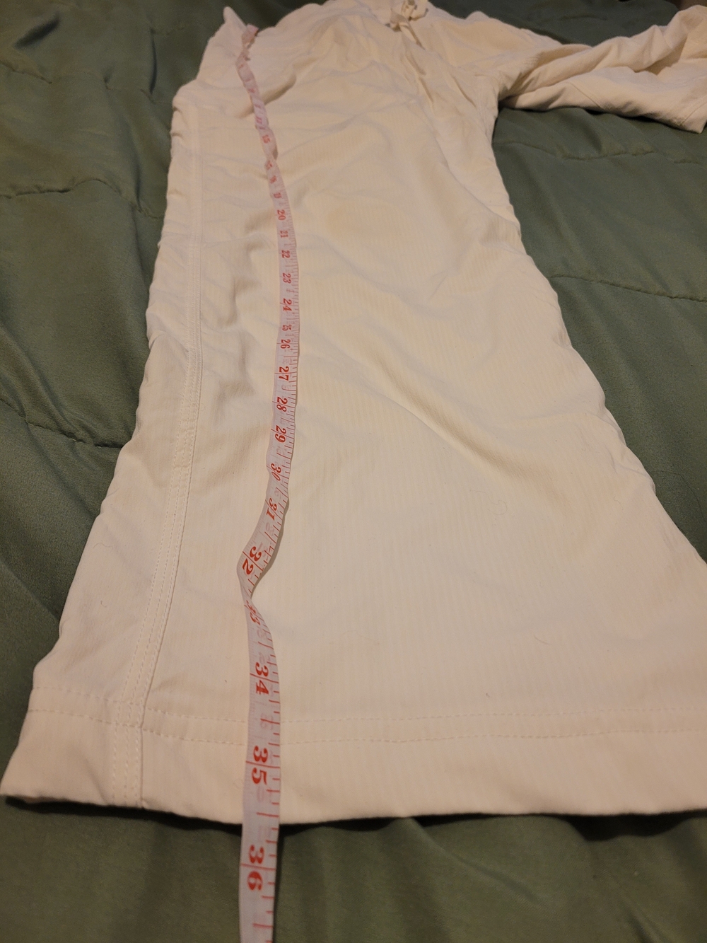 lululemon athletica Women's White Track Pants - Picture 5 of 6